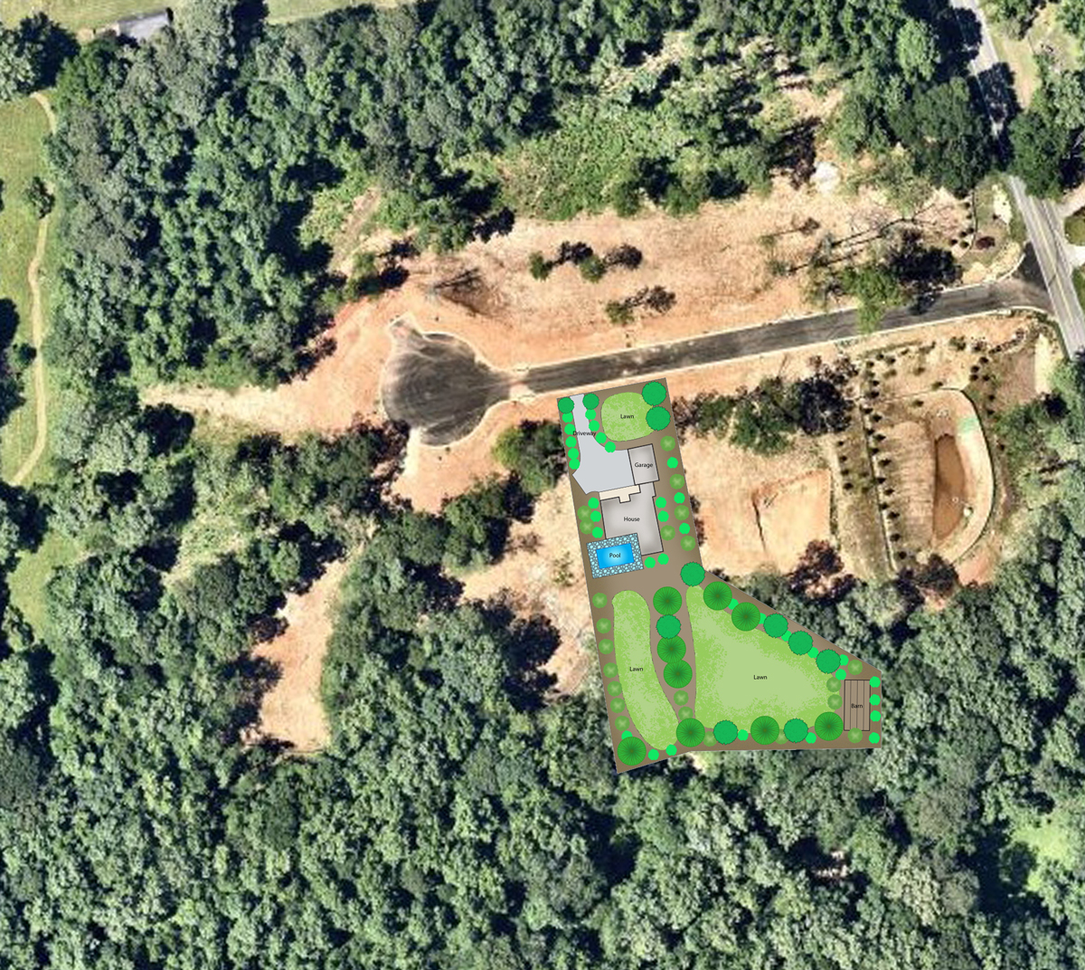 Lot 10 - Lyndon Creek Site Plan