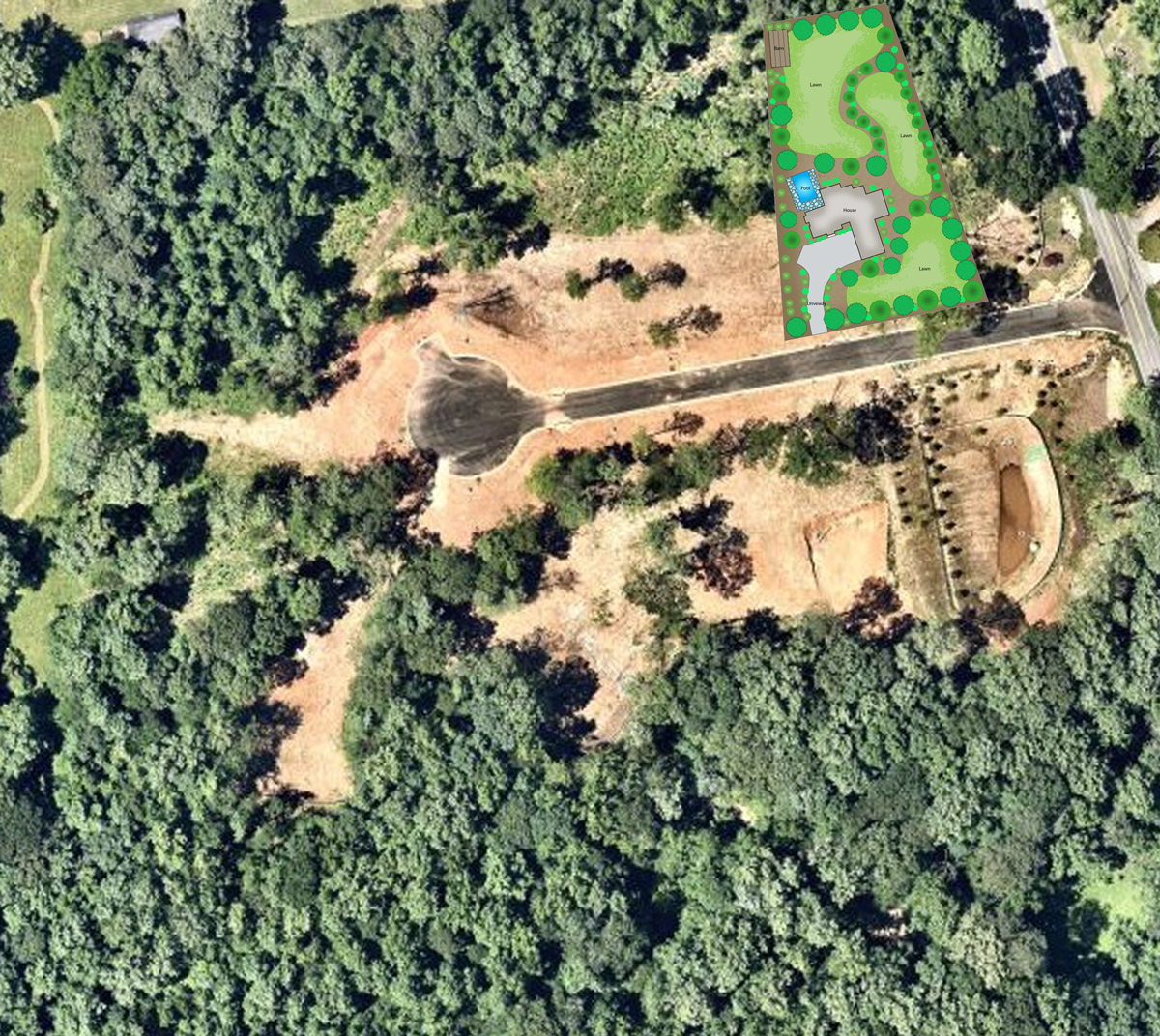 Lot 1 - Lyndon Creek Site Plan