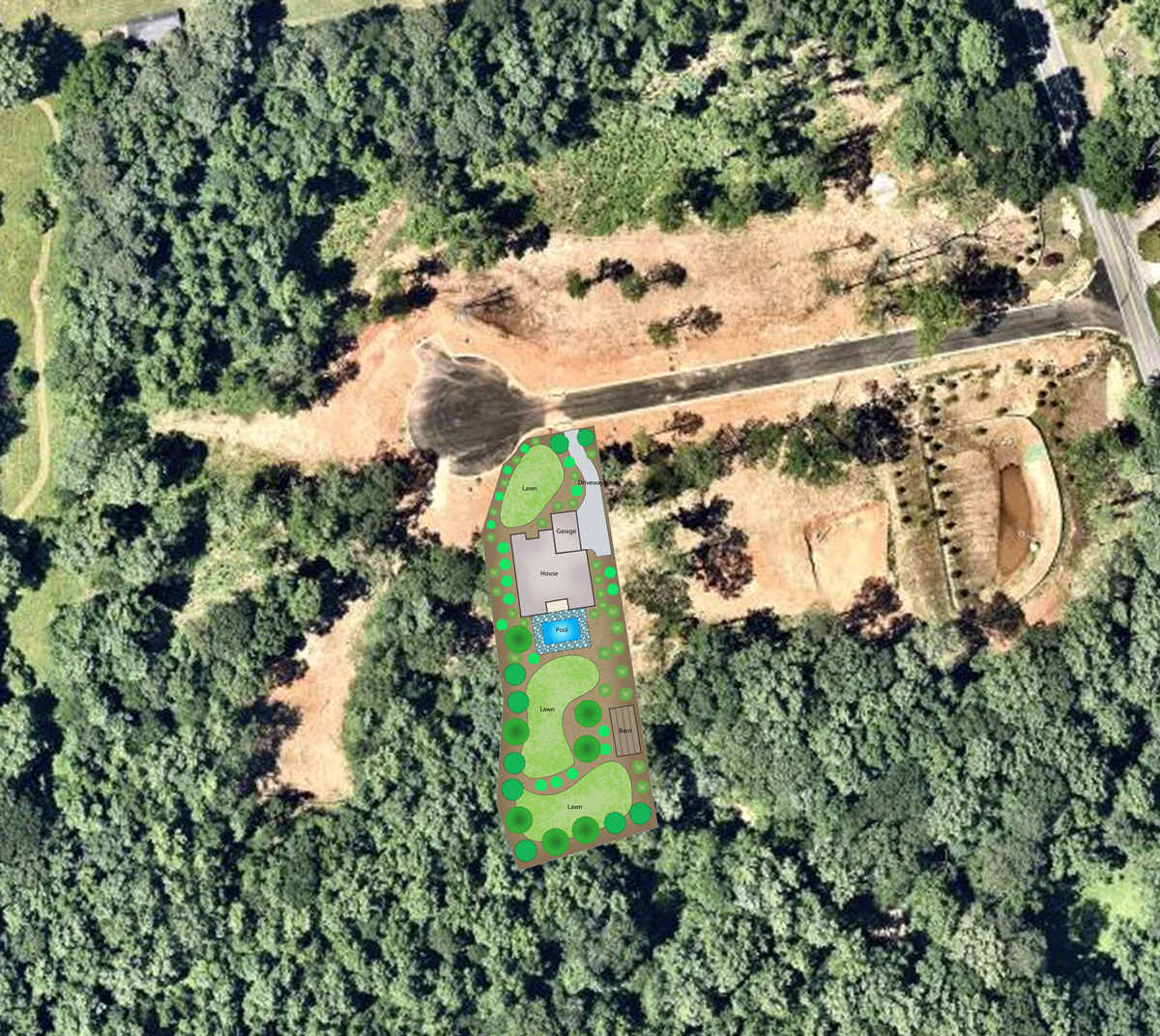 Lot 9 - Lyndon Creek Site Plan